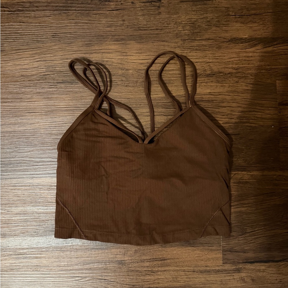 lululemon athletica Brown Camisole